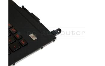 ASM14C36D0J442 original Asus keyboard incl. topcase DE (german) black/black with backlight