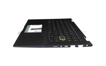 ASM19G56D0JH182 original Asus keyboard incl. topcase DE (german) black/black with backlight