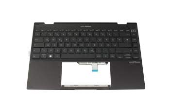 ASM21H36D0J528W original Asus keyboard incl. topcase DE (german) black/black with backlight