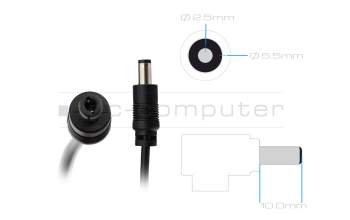Acer 27SH2Ej original AC-adapter 120.0 Watt edged