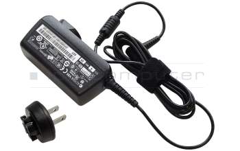Acer Aspire E5-411 original AC-adapter 40.0 Watt US Wallplug
