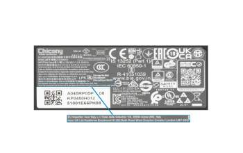 Acer Chromebook 11 (C771T) original USB-C AC-adapter 45.0 Watt