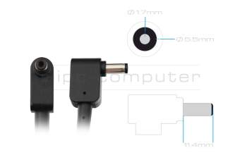 Acer Nitro V 16S AI (ANV16S-41) original AC-adapter 135.0 Watt normal