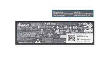 Acer Swift 3 (SF314-53G) original AC-adapter 45.0 Watt