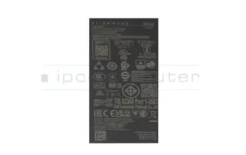 Alienware m18 R1 (DDR5) GaN-AC-adapter 360 Watt rounded