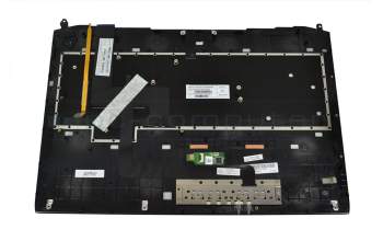 Alternative for 0K200-00090000 original Asus keyboard incl. topcase DE (german) black/black with backlight