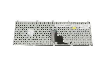Alternative for 6-79-W255E0K-U70-1C original Clevo keyboard DE (german) black/grey