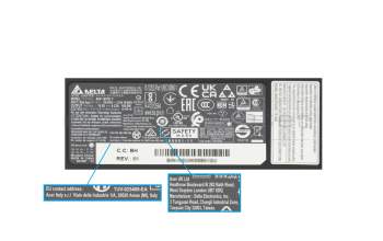 Alternative for ADP-180TB F Delta Electronics AC-adapter 180.0 Watt slim