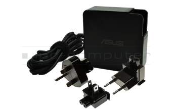 Asus F201E original AC-adapter 65.0 Watt EU, UK, US Wallplug