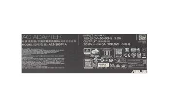 Asus G634JZR original AC-adapter 280.0 Watt normal (ROG)