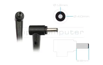 Asus R301LA original AC-adapter 65.0 Watt EU Wallplug normal