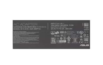 Asus ROG Strix SCAR 18 G835LX original AC-adapter 380.0 Watt square