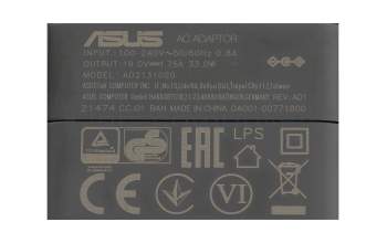 Asus X751MA original AC-adapter 33.0 Watt EU Wallplug