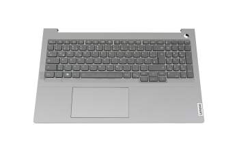 B230330D2S original Lenovo keyboard incl. topcase DE (german) dark grey/grey with backlight