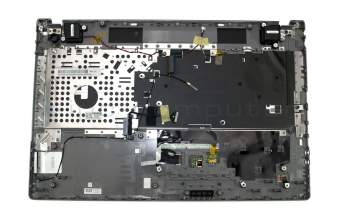 BA75-03790C original Samsung keyboard incl. topcase DE (german) black/silver