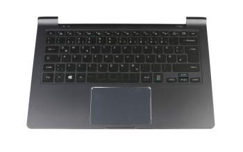 BA96-06410C original Samsung keyboard incl. topcase DE (german) black/black with backlight