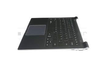 BA96-06410C original Samsung keyboard incl. topcase DE (german) black/black with backlight