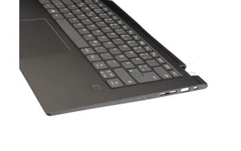 BFG10234001 original Lenovo keyboard incl. topcase DE (german) grey/grey