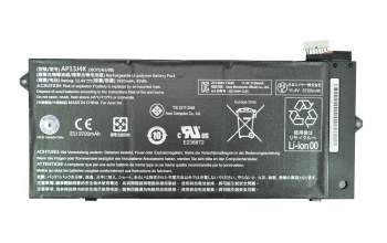 Battery 45Wh original suitable for Acer Chromebook 11 (C740)