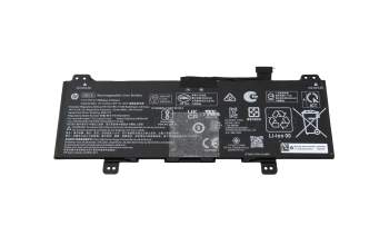 Battery 47.31Wh original suitable for HP Chromebook x360 14b-ca0000