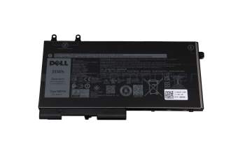Battery 51Wh original 11.4V suitable for Dell Precision 15 (3550)