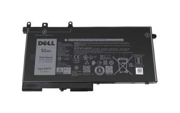 Battery 51Wh original 3 cells/11.4V suitable for Dell Inspiron 15 (3583)