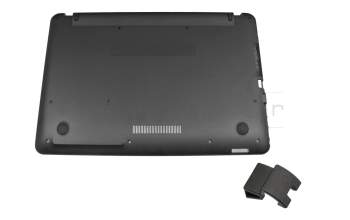 Bottom Case black original (without ODD slot) incl. LAN connection cover suitable for Asus VivoBook Max X541UJ