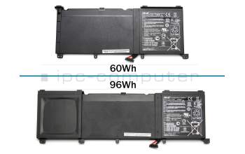 C41N1416-01 original Asus battery 96Wh