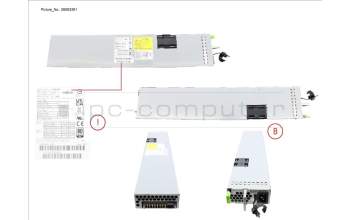 Fujitsu CA05954-3940 DX S4 HE SPARE FE/CE PSU