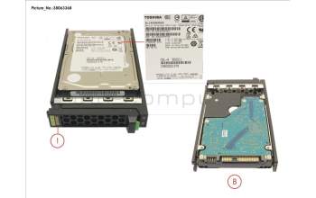 Fujitsu HD SAS 12G 300GB 15K for Fujitsu PrimeQuest 3800E2