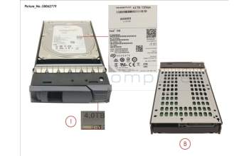 Fujitsu 3.5HDD-4T-7.2K for Fujitsu Eternus HB2000