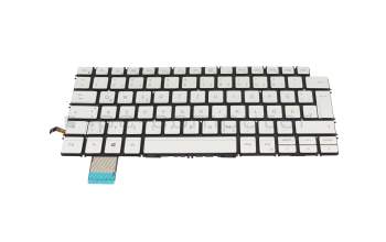 CN-041FRG original Dell keyboard DE (german) silver/black with backlight