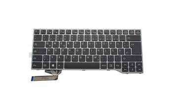 CP629211-03 original Fujitsu keyboard DE (german) black/grey with backlight