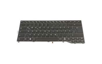 CP724751-02 original Fujitsu keyboard DE (german) black with mouse-stick