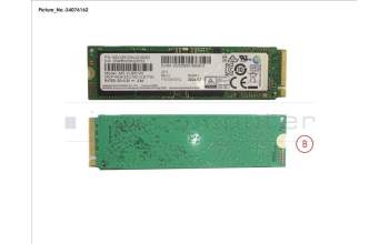 Fujitsu CP780602-XX SSD PCIE M.2 2280 PM981 512GB(SED)