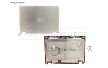 Fujitsu CP793928-XX LCD BACK COVER ASSY (HD, W/ RGB CAMERA)