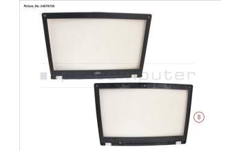 Fujitsu CP809748-XX LCD FRONT COVER (W/ TOUCH)