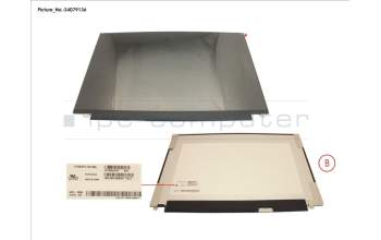 Fujitsu CP810034-XX LCD ASSY 15\" FHD W/ TOUCH, PLATE