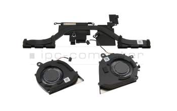 Cooler (CPU/DIS/GPU) original suitable for Lenovo IdeaPad C340-14IML (81TK)