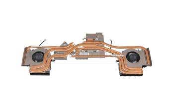 Cooler (CPU/GPU) original suitable for MSI GP75 Leopard 10SFK/10SFSK (MS-17E7)