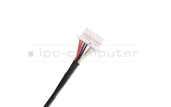 DC Jack with cable 90W original suitable for HP 15-bs000