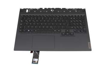 DC33001TQ00 original Lenovo keyboard incl. topcase DE (german) black/black