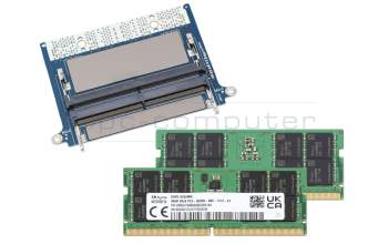 Dell Precision 16 (7670) memory 96GB DDR5-RAM CAMM (Dell) (PC5-5600) CAMM Adapter Kit Hynix 5600Mhz 96GB