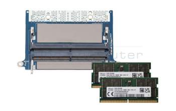 Dell Precision 17 (7780) memory 64GB DDR5-RAM CAMM (Dell) (PC5-5600) CAMM Adapter Kit SK Hynix 5600Mhz 64GB
