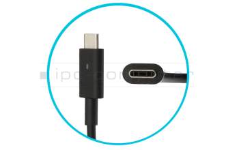 Dell XPS 17 (9700) original USB-C AC-adapter 90.0 Watt rounded