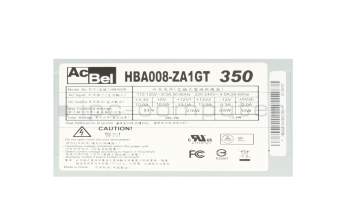 Desktop-PC power supply 350 Watt original for Asus BM6660