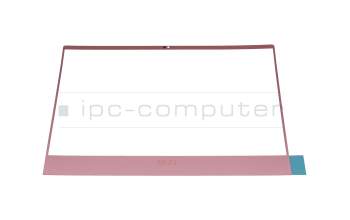 Display-Bezel / LCD-Front 35.6cm (14 inch) pink original suitable for MSI Prestige 14 A11SB (MS-14C4)
