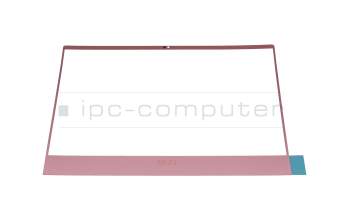 Display-Bezel / LCD-Front 35.6cm (14 inch) pink original suitable for MSI Prestige 14 A11SCXT (MS-14C4)