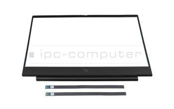 Display-Bezel / LCD-Front 39.6cm (15.6 inch) anthracite-black original suitable for HP Victus 16-r1