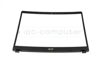 Display-Bezel / LCD-Front 39.6cm (15.6 inch) black original (DUAL.MIC) suitable for Acer Extensa (EX215-51KG)
